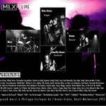 Pochette EP Shitstem de mon ancien groupe MILX - intérieur page 2 - Remerciements - Photos : Olivier Perez et Christine Foulon