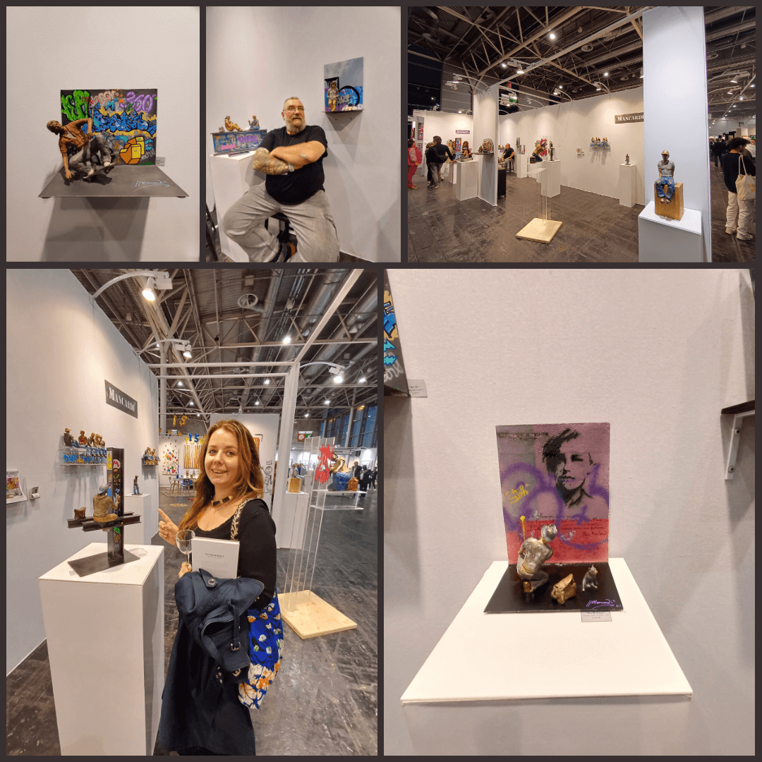 Sculptures et graffitis de Jean-Jacques Mancardi